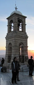 The bell-tower of Saint George's chapel, on Lykavittos Hill, Athens, Greece at The Cheshire Cat Blog The bell-tower of Saint George's chapel, on Lykavittos Hill, Athens, Greece at The Cheshire Cat Blog