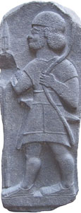 Late Hittite stele relief depicting a warrior, 9th-8th century BC at The Cheshire Cat Blog