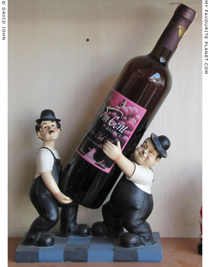 Laurel and hardy wine bottle holder new arrivals