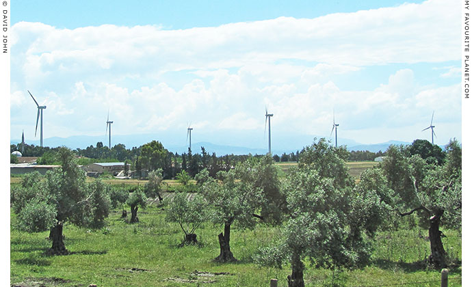 The Söke-Çatalbuk wind farm outside Söke, Aydin Province, Turkey at The Cheshire Cat Blog