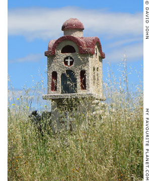 A roadside shrine in Pella