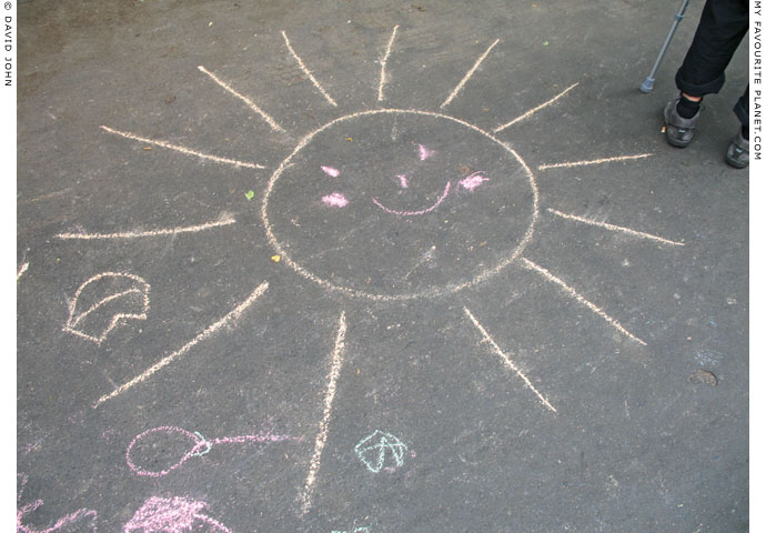 Sunshine on a Berlin street at The Cheshire Cat Blog Sunshine on a Berlin street at The Cheshire Cat Blog