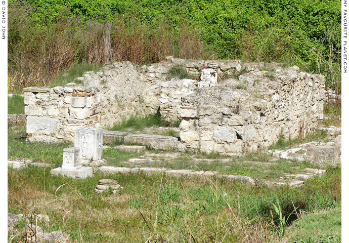 The temple of Zeus Hypsistos, Dion Archaeological Park, Macedonia, Greece at The Cheshire Cat Blog