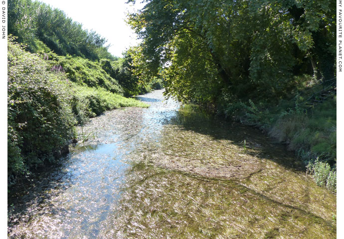 The Baphyras River, Dion, Macedonia at The Cheshire Cat Blog