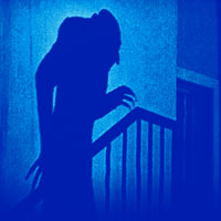 Nosferatu's shadow at the Mysterious Edwin Drood's Column