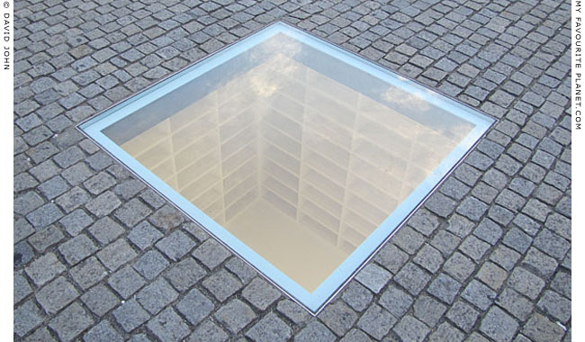 Memorial to the 1933 Nazi book-burning on Bebelplatz, Berlin