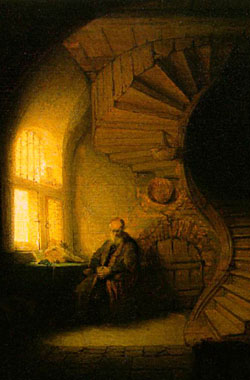 The Philosopher in Meditation by Rembrandt van Rijn at The Mysterious Edwin Drood's Column The Philosopher in Meditation by Rembrandt van Rijn at The Mysterious Edwin Drood's Column