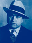 gangster Al Capone at The Mysterious Edwin Drood's Column