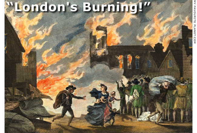 London's Burning! at the Mysterious Edwin Drood's Column