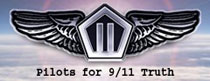 Pilots for 9/11 Truth logo at the Mysterious Edwin Drood's Column