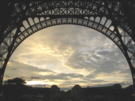 Palais de Chaillot from the Eiffel Tower, Paris at My Favourite Planet