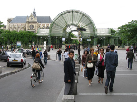 Le Forum des Halles and Eglise Saint Eustache, Paris at My Favourite Planet