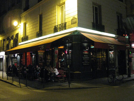 Cafe in the 3rd arrondissement, Paris at My Favourite Planet