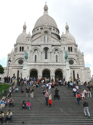 Sacre Coeur, Montmartre, Paris at My Favourite Planet