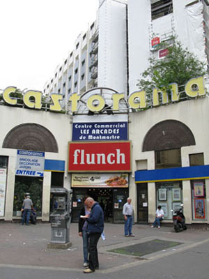 Flunch cafeteria, Castorama Arcade, Montmartre, Paris at My Favourite Planet Flunch cafeteria, Castorama Arcade, Montmartre, Paris at My Favourite Planet