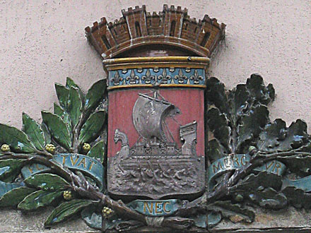 Paris coat of arms at My Favourite Planet