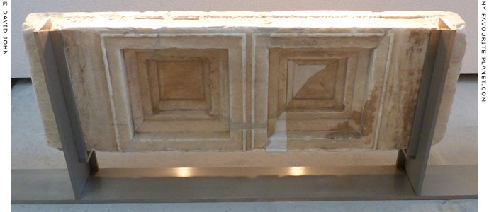 A panel from the ceiling of the central entrance of the Propylaia at My Favourite Planet A panel from the ceiling of the central entrance of the Propylaia at My Favourite Planet