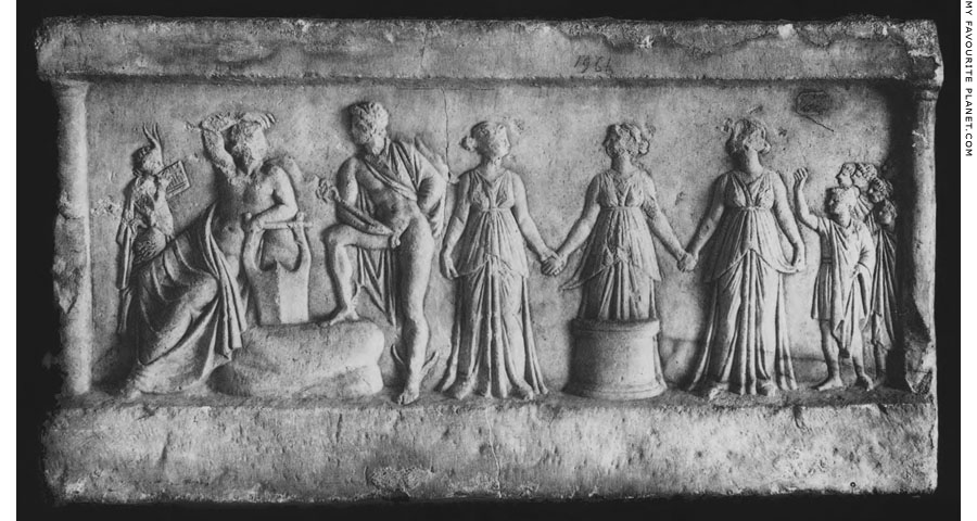 A votive relief found at the cave of Apollo below the Acropolis, Athens at My Favourite Planet A votive relief found at the cave of Apollo benlow the Acropolis, Athens at My Favourite Planet