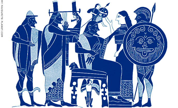 The birth of Athena from the head of Zeus at My Favourite Planet The birth of Athena from the head of Zeus at My Favourite Planet