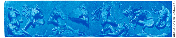 West frieze of the Temple of Athena Nike, Acropolis, Athens, Greece at My Favourite Planet West frieze of the Temple of Athena Nike, Acropolis, Athens, Greece at My Favourite Planet