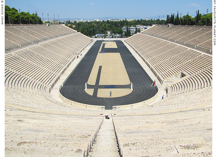 The Panathenaic Stadium, Athens, Greece at My Favourite Planet The Panathenaic Stadium, Athens, Greece at My Favourite Planet
