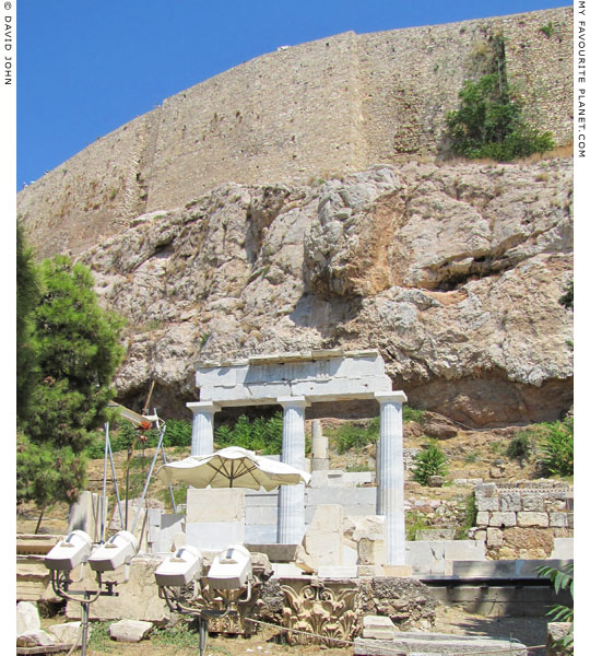 The sanctuary of Asklepios and Hygieia on the South Slope of the Acropolis, Athens, Greece at My Favourite Planet