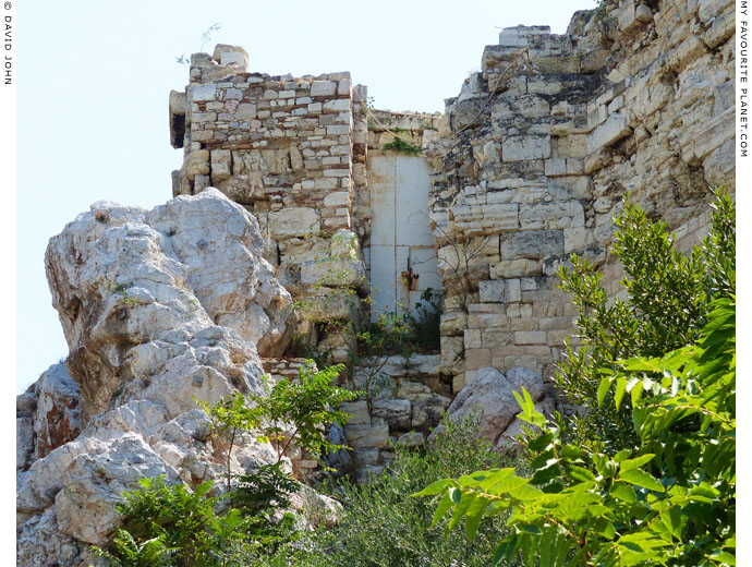 The gateway in the north wall of the Acropolis, near the Erechtheion at My Favourite Planet