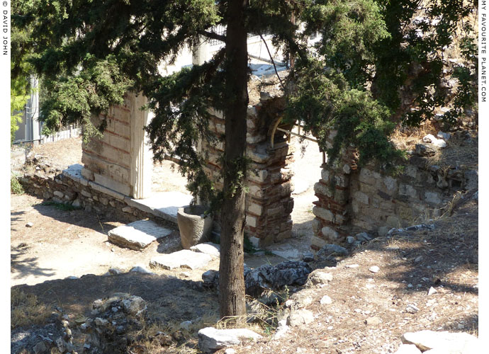 Remains of the church of Saint Nikolaos north of the Acropolis, Athens at My Favourite Planet