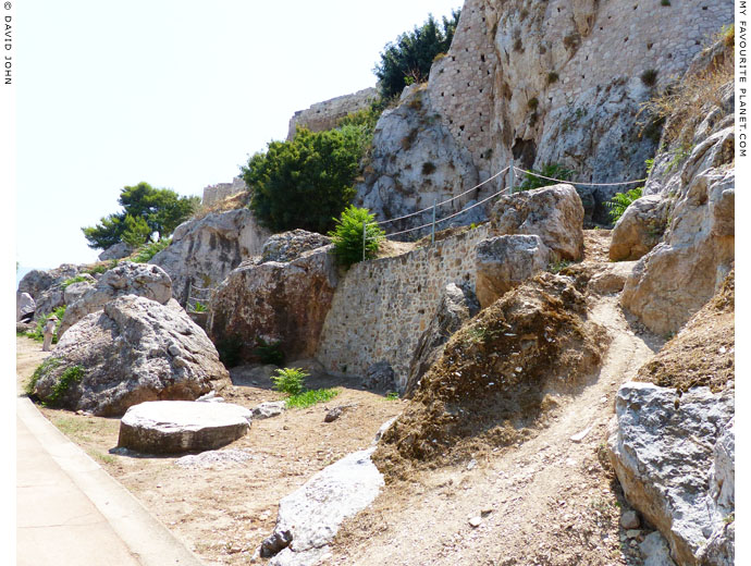 The Sanctuary of Aphrodite and Eros from the Peripatos at My Favourite Planet