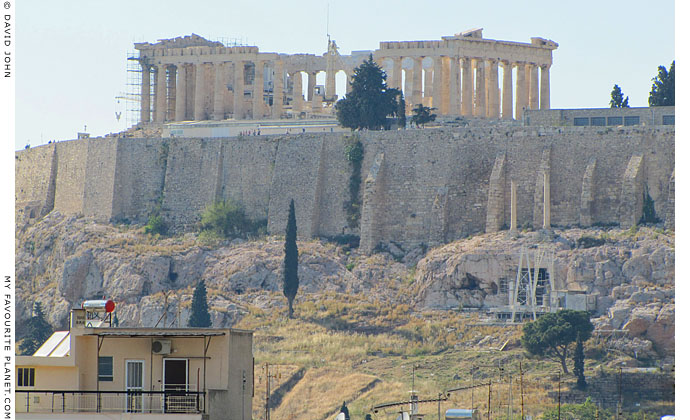 The Parthenon and the south walls of the Acropolis