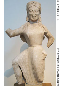Archaic statue of Nike from Delos at My Favourite Planet
