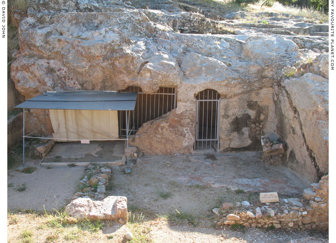 The Sanctuary of Pan at the foot of the Hill of the Pnyx, Athens at My Favourite Planet The Sanctuary of Pan at the foot of the Hill of the Pnyx, Athens at My Favourite Planet