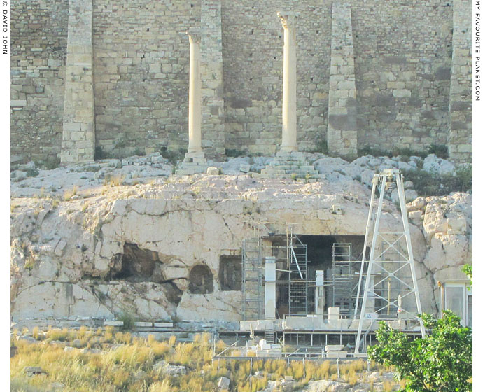 The Choragic Monument of Thrasyllos on the south side of the Acropolis, Athens, Greece at My Favourite Planet