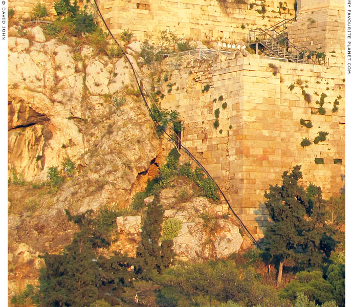 The Klepsydra Gate on the Acropolis, Athens, Greece at My Favourite Planet