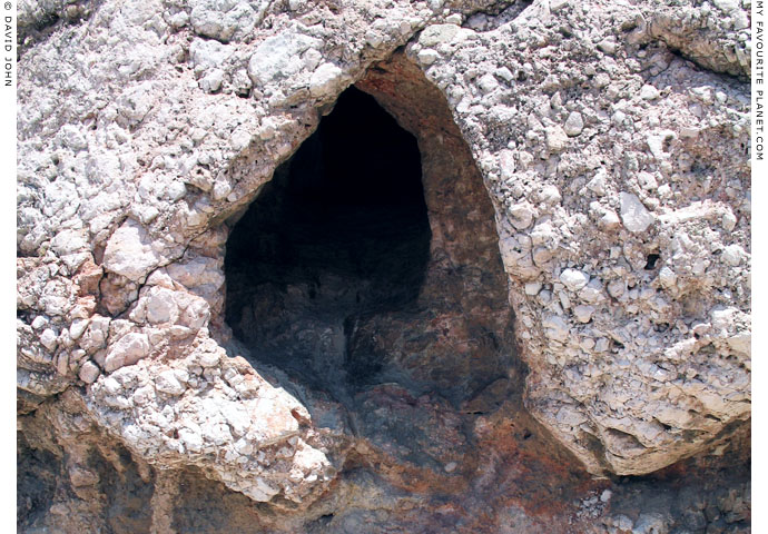 Mysterious niche near the entrance to the Acropolis, Athens, Greece at My Favourite Planet