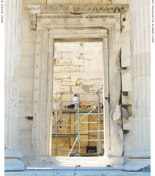 Doorway on the north side of the Erechtheion, Athens, Greece at My Favourite Planet Doorway on the north side of the Erechtheion, Athens, Greece at My Favourite Planet