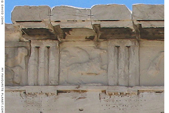 The east side of the Parthenon, Athens, Greece at My Favourite Planet