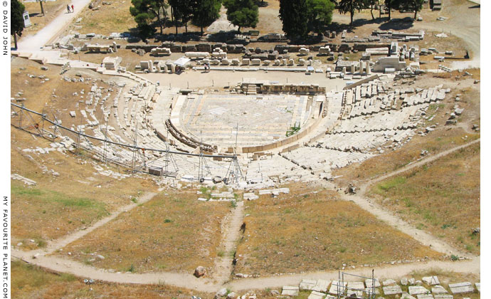 The Theatre of Dionysos, Athens, Greece at My Favourite Planet