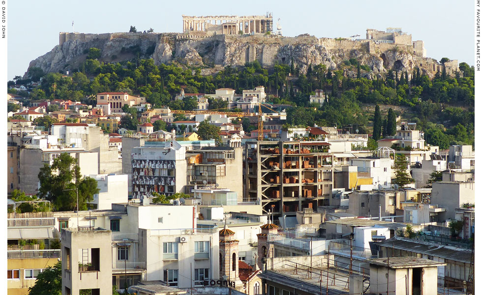 The north side of the Athenian Acropolis at My Favourite Planet