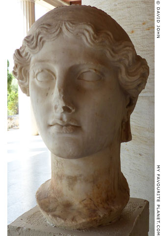 Head of Nike from the Athens Agora at My Favourite Planet
