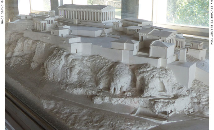 A model of the Athenian Acropolis at My Favourite Planet
