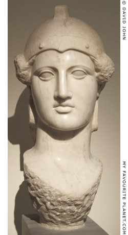 The Pnyx Athena marble head of Athena at My Favourite Planet The Pnyx Athena marble head of Athena at My Favourite Planet