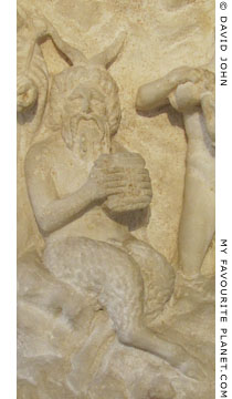 Relief of the Greek god Pan, Relief of the Greek god Pan, from the Cave of the Nymphs, Mount Penteli, Attica, Greece at My Favourite Planet Relief of the Greek god Pan, from the Cave of the Nymphs, Mount Penteli, Attica, Greece at My Favourite Planet