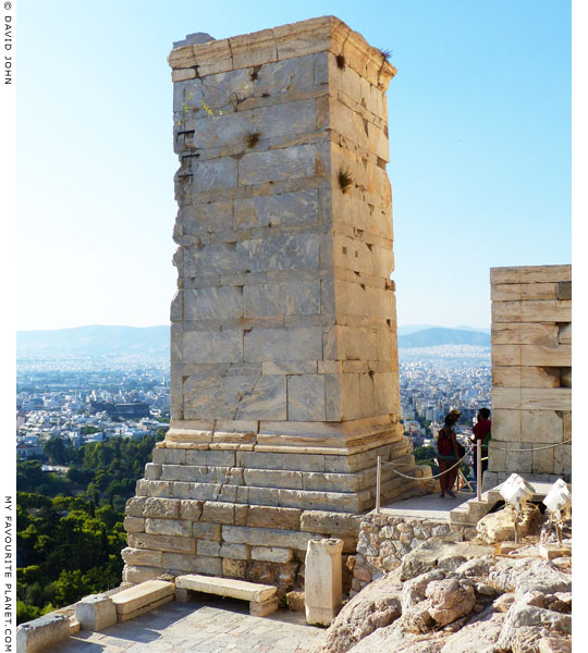 The Pedestal of Agrippa, Acropolis, Athens, Greece at My Favourite Planet