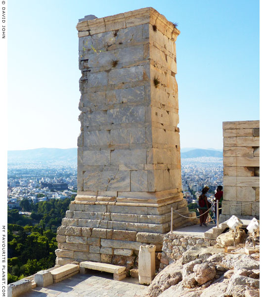 The Pedestal of Agrippa, Acropolis, Athens, Greece at My Favourite Planet The Pedestal of Agrippa, Acropolis, Athens, Greece at My Favourite Planet