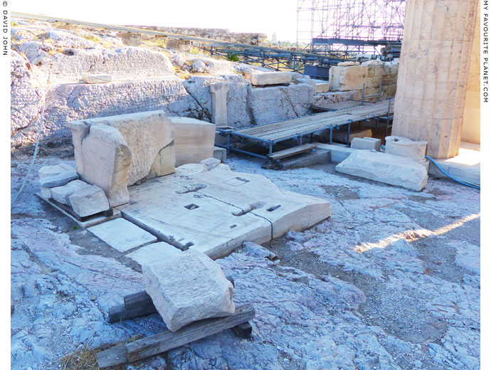 The altar of Athena Hygieia, Acropolis, Athens at My Favourite Planet