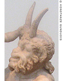 Statue of the Greek god Pan from Delos, Greece at My Favourite Planet Statue of the Greek god Pan from Delos, Greece at My Favourite Planet