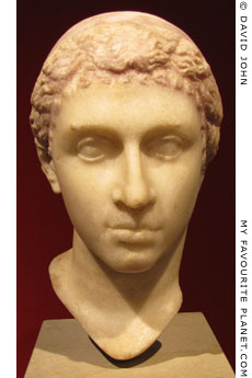 Portrait head of Cleopatra VII at My Favourite Planet Portrait head of Cleopatra VII at My Favourite Planet
