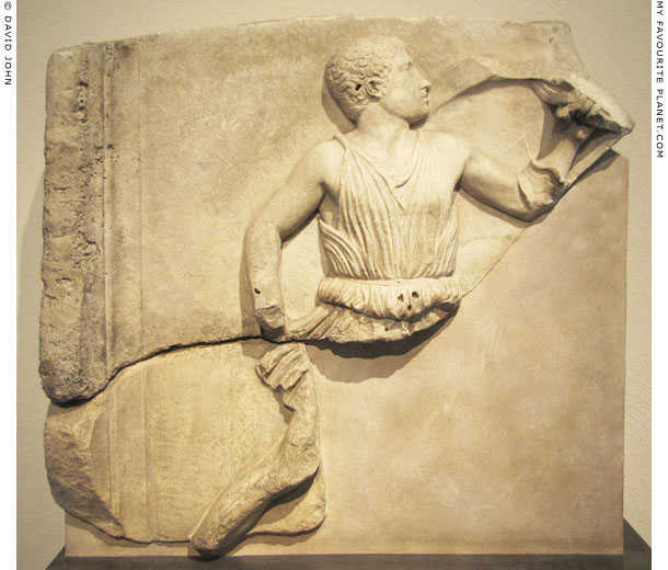 A Neo-Attic relief depicting a fighting Greek at My Favourite Planet
