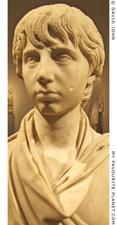 Portrait bust of Polydeukes at My Favourite Planet Portrait bust of Polydeukes at My Favourite Planet